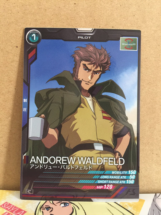 ANDOREW WALDFELD AB01-076 Gundam Arsenal Base Card