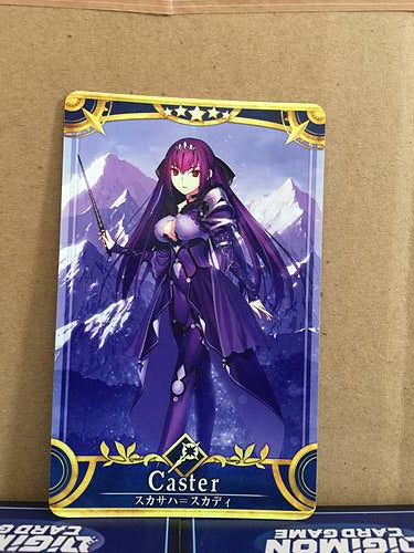 Scathach Stage 3 Caster Star 5 FGO Fate Grand Order Arcade Mint Card