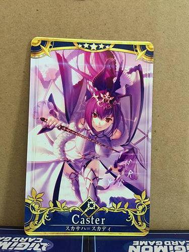 Scathach Stage 5 Caster Star 5 FGO Fate Grand Order Arcade Mint Card