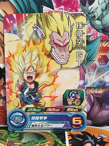 Son Goku BM11-052 C Super Dragon Ball Heroes Mint Card Big Bang 11