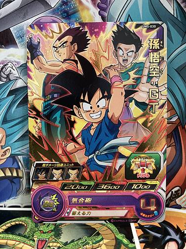 Son Goku UM5-030 R Super Dragon Ball Heroes Mint Card SDBH