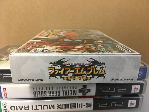 Game boy Advance Fire Emblem Sacred Stones FE Japan Import GBA