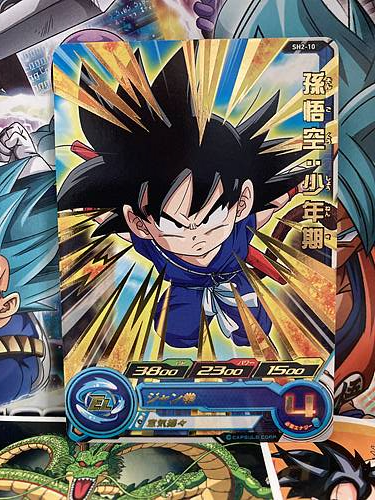 Son Goku SH2-10 R Super Dragon Ball Heroes Mint Card SDBH