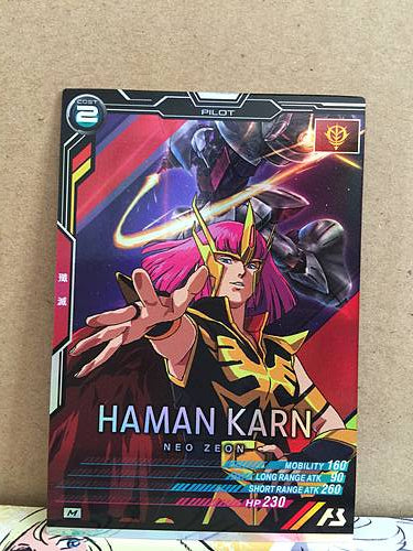 HAMAN KARN LX01-078 Gundam Arsenal Base Card