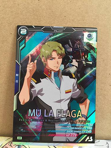 MU LA FLAGA LX01-093 Gundam Arsenal Base Card