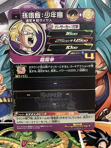 Son Gohan SH4-02 C Super Dragon Ball Heroes Mint Card SDBH