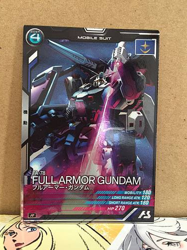 FA-078 FULL ARMOR GUNDAM LX01-007 Gundam Arsenal Base Card