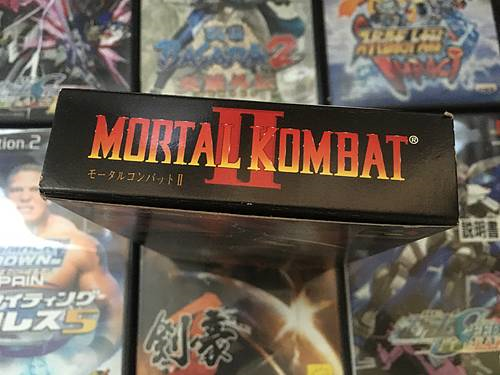 Juego completo de importación japonesa de Super Famicom MORTAL KOMBAT 2 SFC 