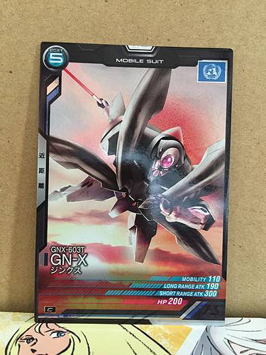 GNX-603T GN-X LX01-047  Gundam Arsenal Base Card