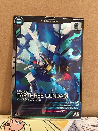PFF-X7/E3 EARTHREE GUNDAM AB01-046 Gundam Arsenal Base Card