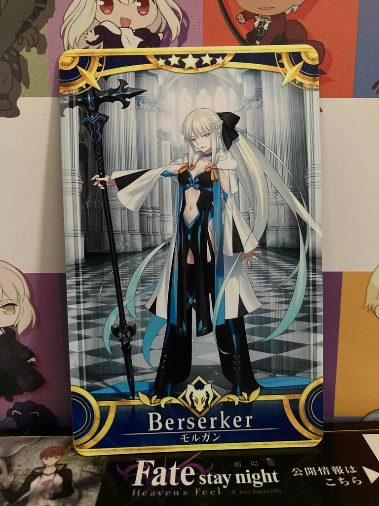 Morgan Stage 2 Berserker Star 5 FGO Fate Grand Order Arcade Mint Card —  Japan FE DB FGO Gundam Otaku Card Game Shop