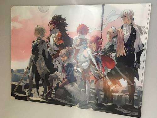 Fire Emblem If Clear File Folder FE Fates Heroes corrin Takumi Ryoma