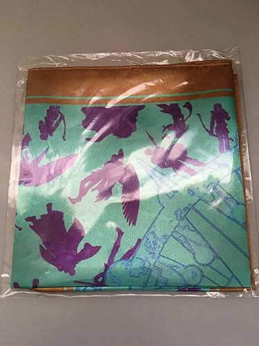 Bufanda Radiant Dawn de Fire Emblem Expo 2 con postal FE 