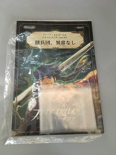 Fire Emblem 0 Cipher Album book Vol.1 FE Heroes Ike  Path of Radiance