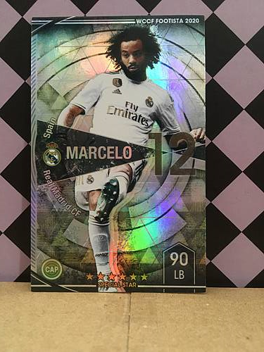 Marcelo 2020 Panini WCCF Footista Card  F20-6 24-R Real Madrid Brazil