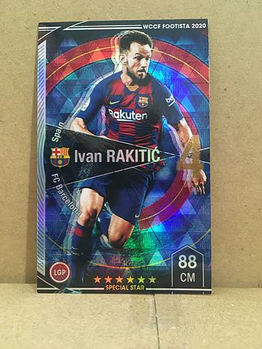 Ivan Rakitic 2020 Panini WCCF Footista Card  F20-2 22-R Barcelona Croatia