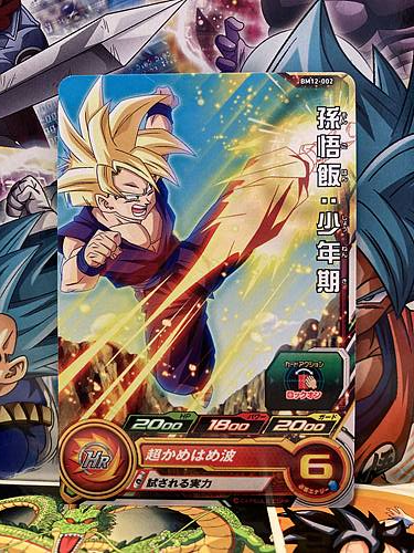 Son Gohan BM12-002 C Super Dragon Ball Heroes Mint Card SDBH