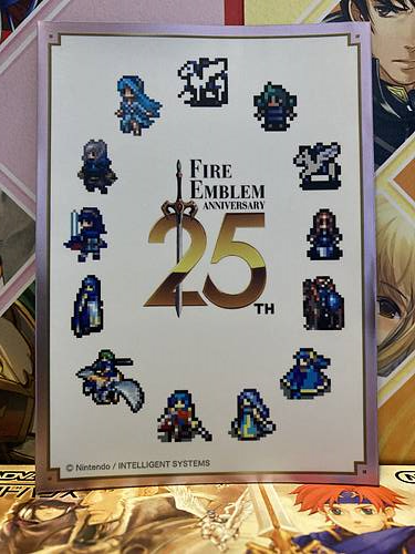 Fire Emblem 0 Cipher 25th anniversary Sleeve Collection No.FE12 Heroes