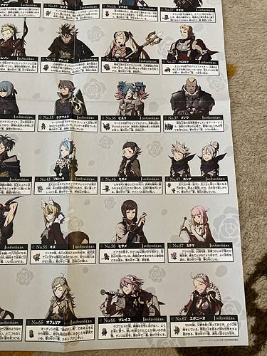 Fire Emblem if fates All Character voting Poster
