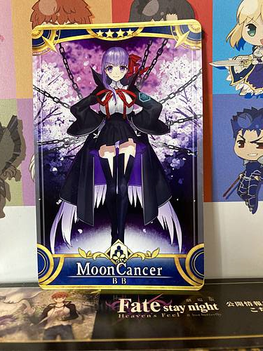 BB Stage 2 Moon Cancer Star 4 FGO Fate Grand Order Arcade Mint Card
