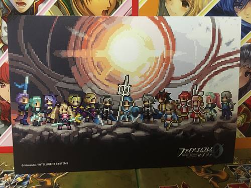 All Fate's Royal Family Bit Character Fire Emblem Cipher Postcard FE Heroes