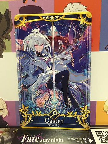 Merlin Prototype Stage 5 Caster Star 5 FGO Fate Grand Order Arcade Mint Card
