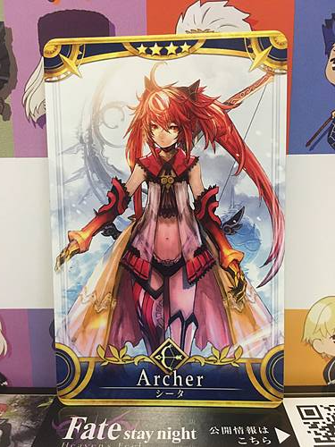 Sita Stage 3 Archer Star 4 FGO Fate Grand Order Arcade Mint Card