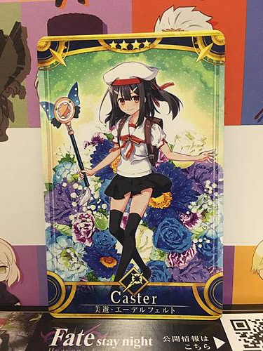Miyu Edelfelt Stage 1 Caster Star 4 FGO Fate Grand Order Arcade Mint Card