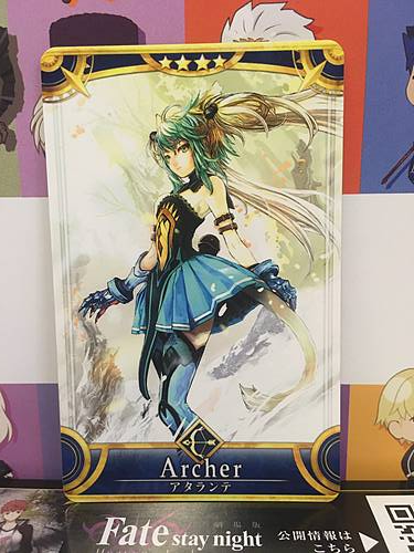 Atalanta Stage1 Archer Star4 FGO Fate Grand Order Arcade Mint Card