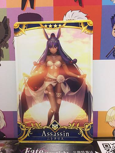 Nitocris Stage 4 Assassin Star 4 FGO Fate Grand Order Arcade Mint Card