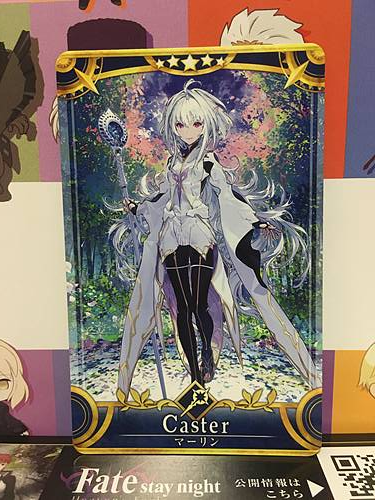 Merlin Prototype Stage 3 Caster Star 5 FGO Fate Grand Order Arcade Mint Card